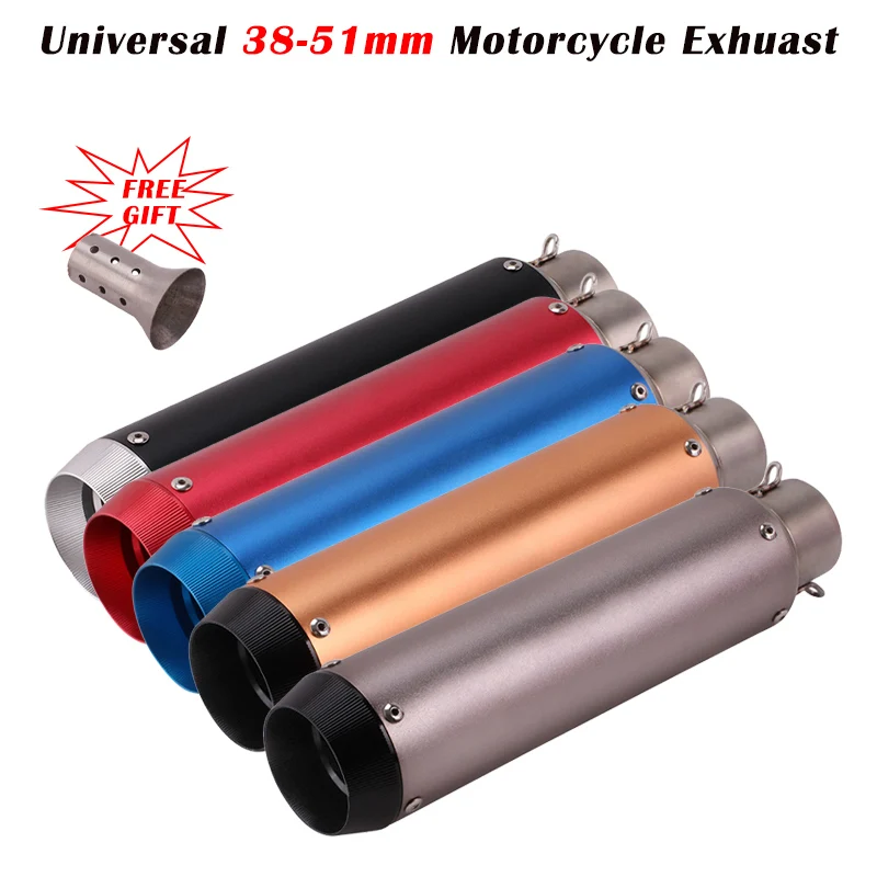 Silenziatore Db Modificato Per Tubo Di Scarico Scarico Gp Moto Universale Per Mt09 Cb300R Z900 Trk502 Duke 390 Cb1000R