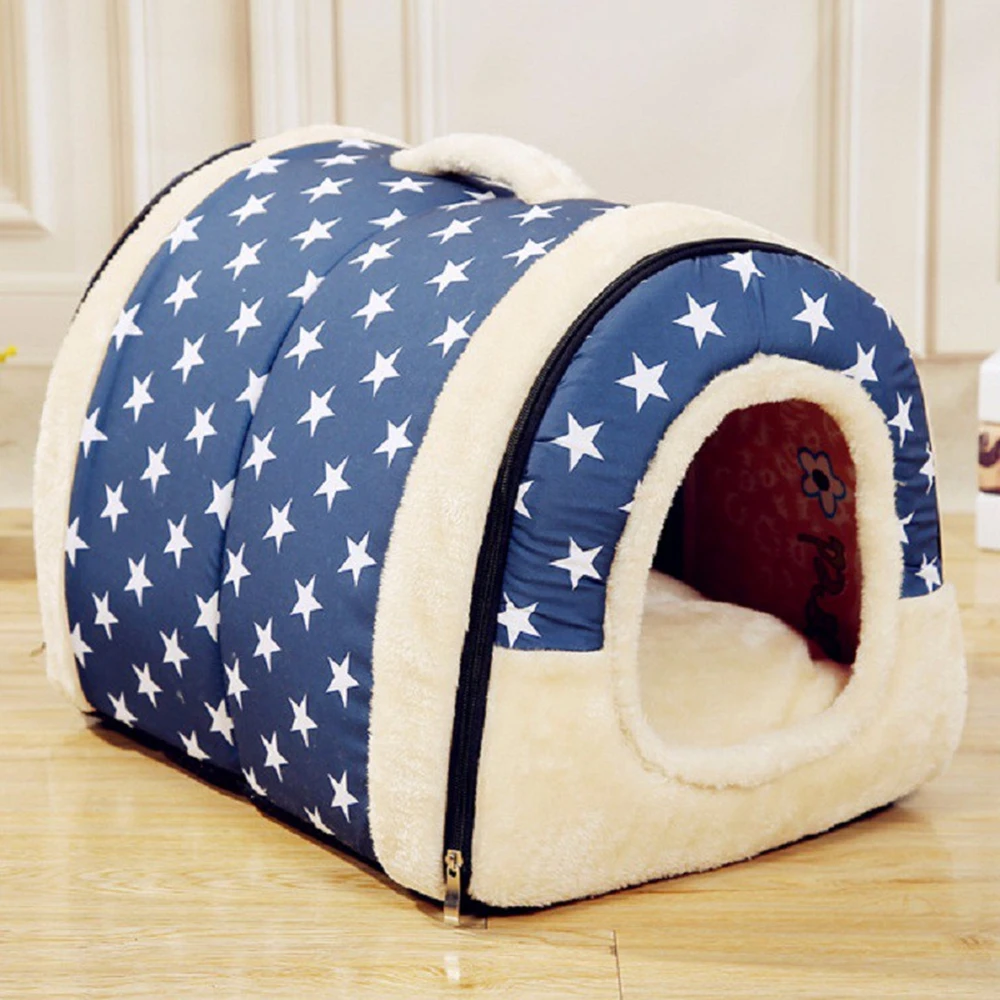 Pet Dog Bed House Kennel Cat Nest Sofa Mat Cat Bed Travel Carrier Bag Pet Bed For Small Medium Dogs Pieghevole