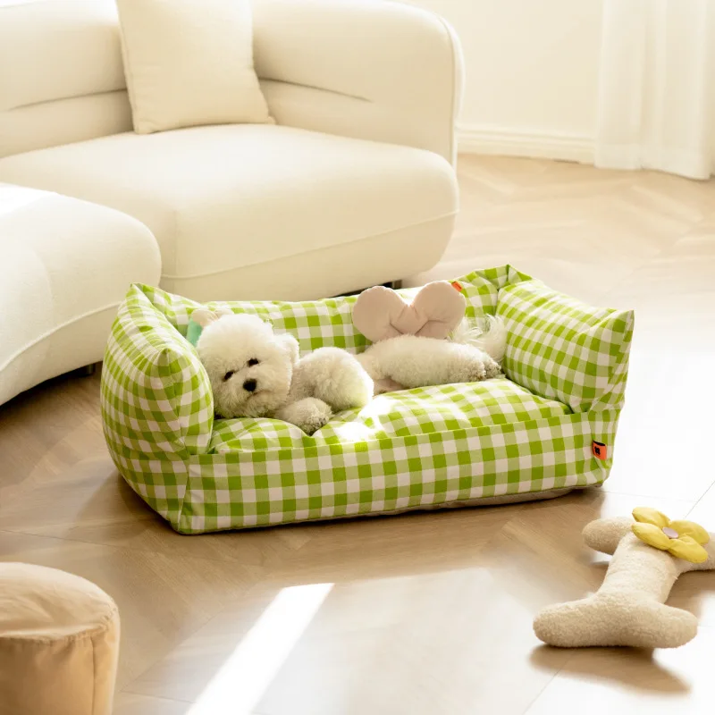 Summer Cool Feeling Sofa Cat Kennel Dog Kennel Ice Four Seasons Universal Rimovibile Lavabile Pet Kennel Pet Supplies