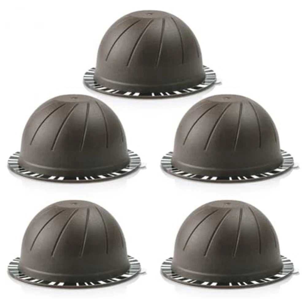5 Pezzi Riutilizzabili Utilizzando Capsule Di Caffè Per Cialde Riutilizzabili Vertuo Vertuoline 150Ml