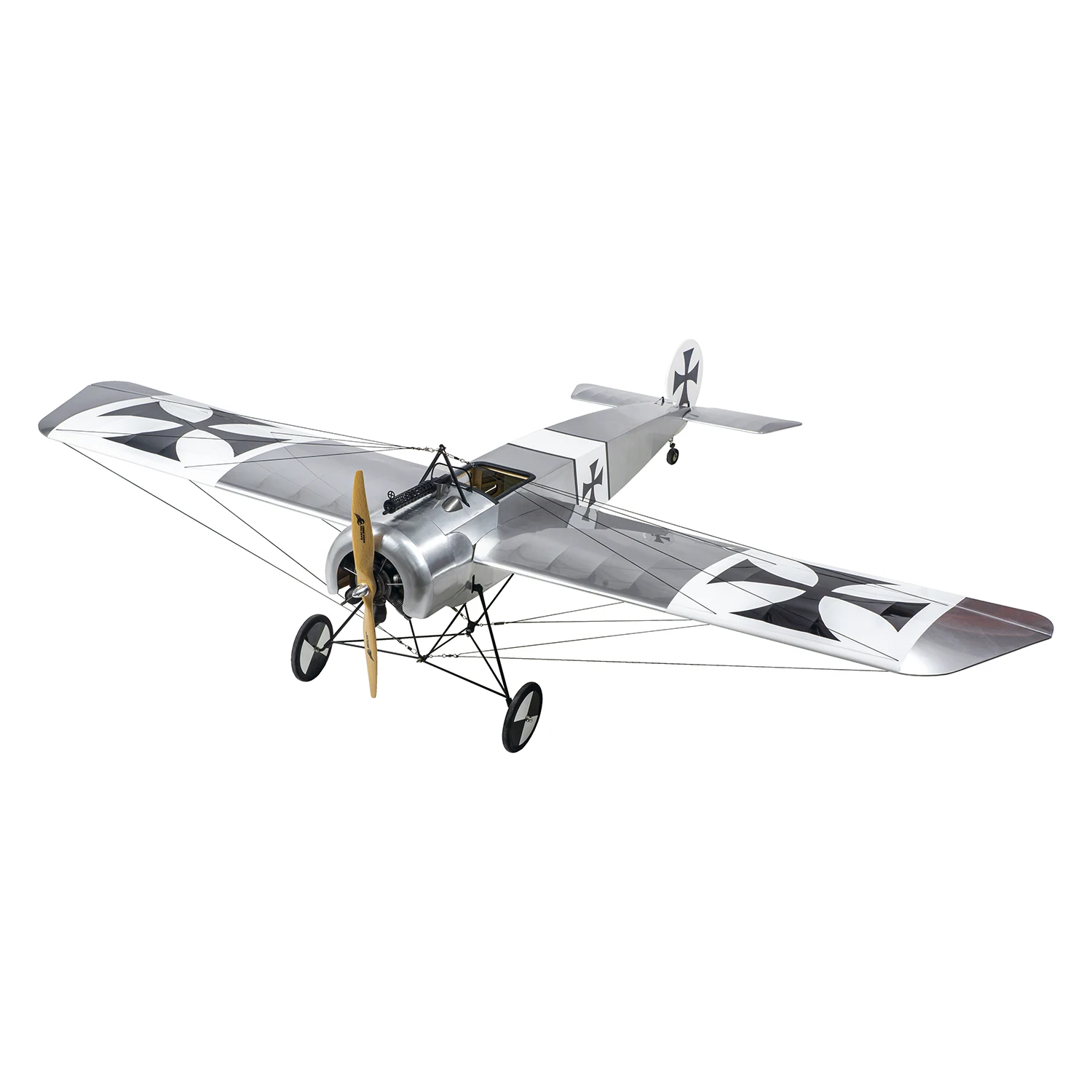 Ali Danzanti Hobby Nuovo 1.6M (63 ") Fokker E.Iii Eindecker Ww1 Fighter Arf Balsawood Rc Modello Di Aeroplano