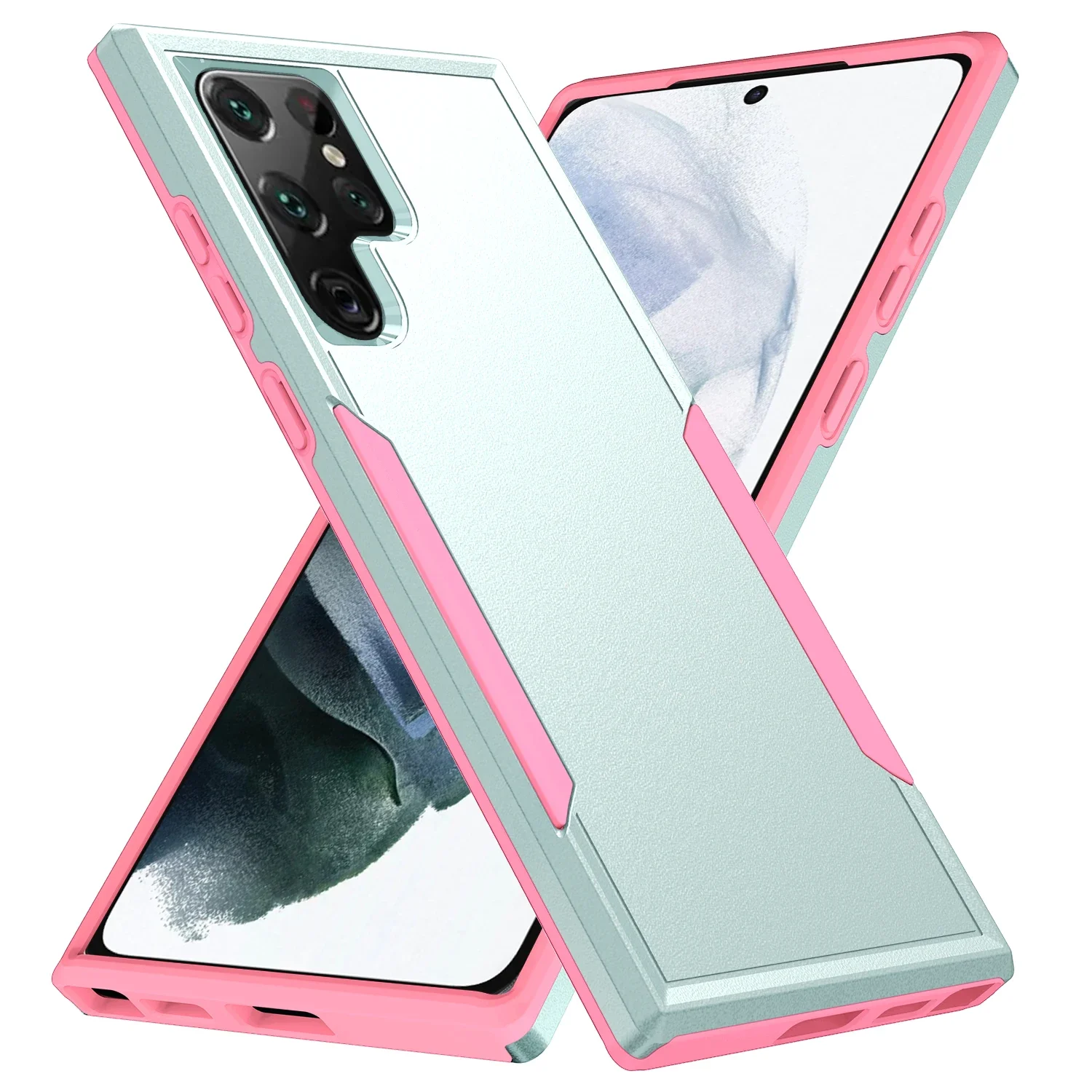 Per Samsung S24 Ultra S 24 Plus 5G Custodia Rigida Per Cellulare Per Samsung Galaxy S24 Ultra Dual Layer Best Perotection Funda