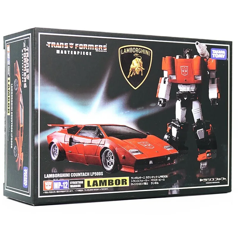 Takara Tomy Transformers Toys Mp-12 Lambor Sideswipe Action Figures Transformer Robot Toys For Children Transformers Figures