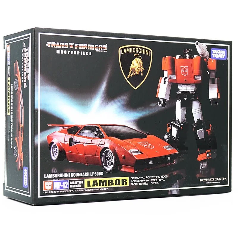 Takara Tomy Transformers Toys Mp-12 Lambor Sideswipe Action Figures Transformer Robot Toys For Children Transformers Figures