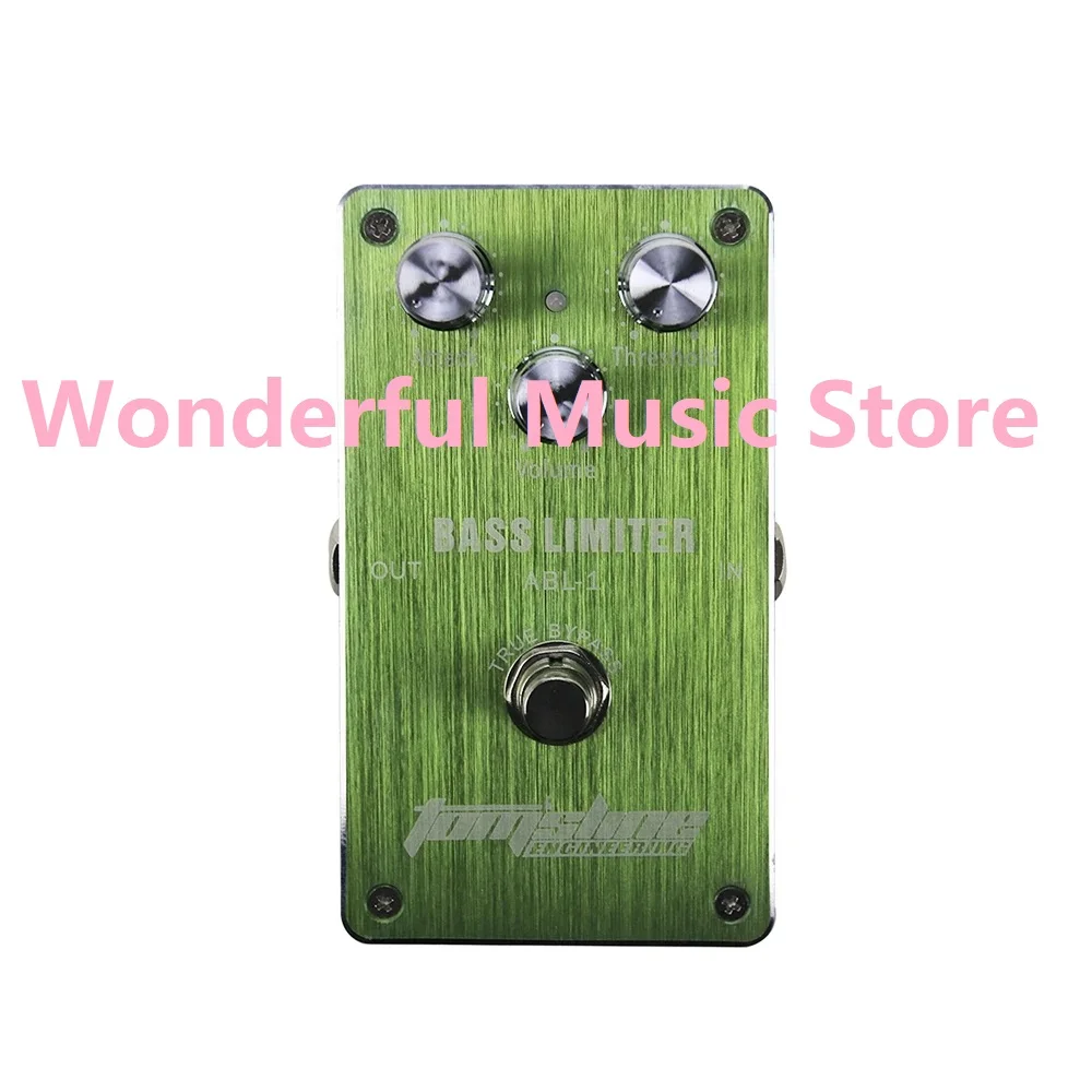Aroma Abl-1 Bass Limitatore Effetti Bassi Pedale Bass Compressor Riduce L'Uscita Dell'Equilibrio Dinamico Ridondante True Bypass