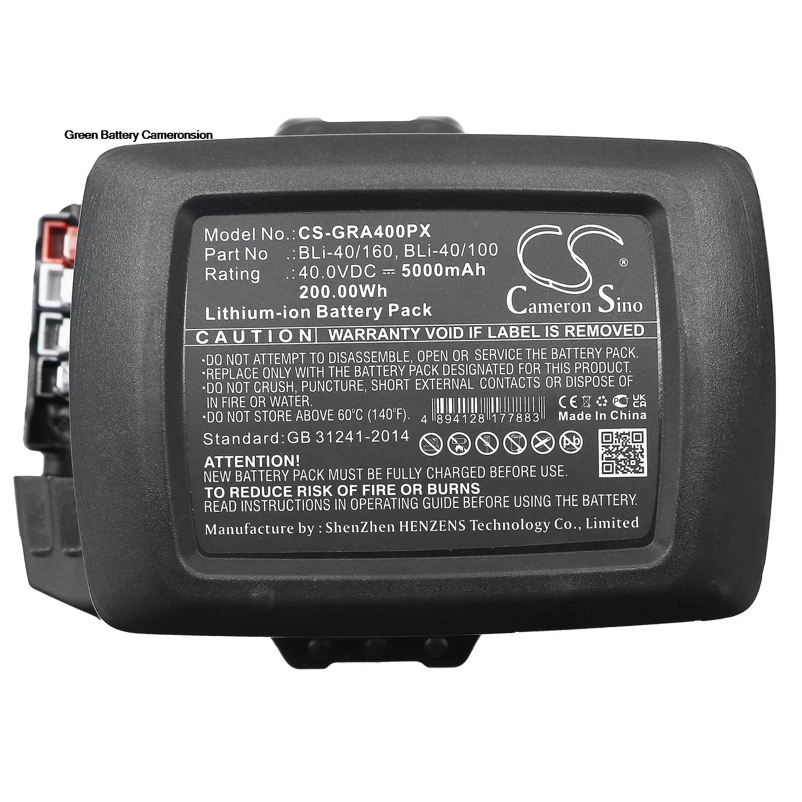 Cameronsion 5000Mah Per Gardena Powermax Li,Powercut Li,Aquaclean Li,Trimmer 115Il, Lc 141C, Qc 330, Muslimah, 967098301
