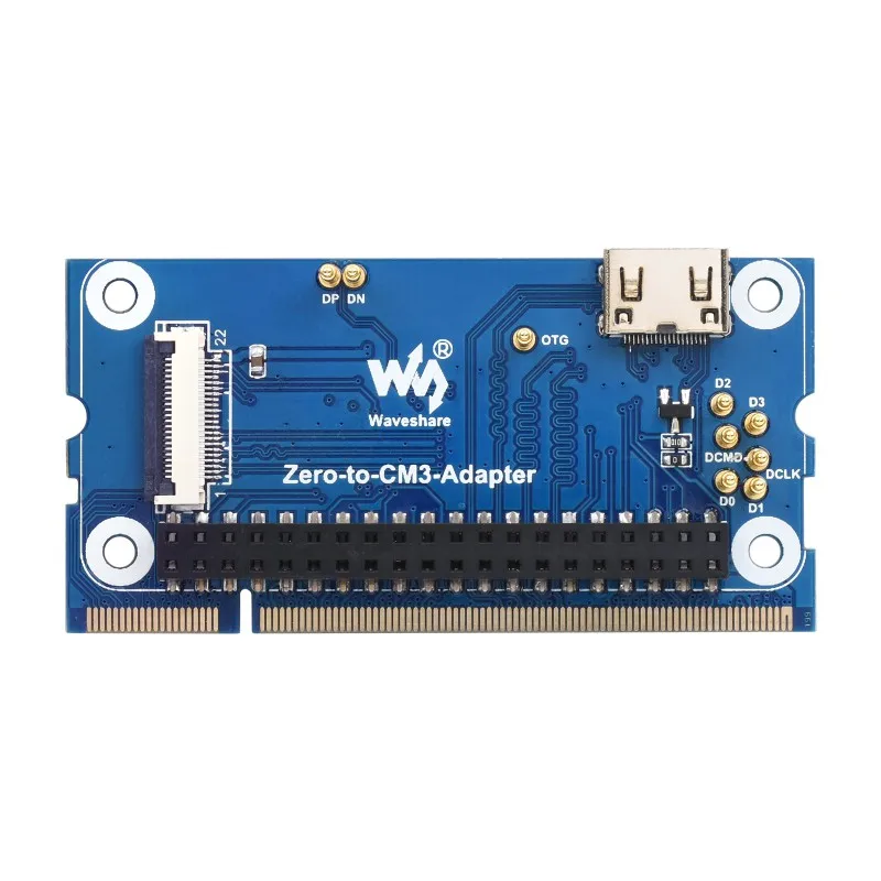 Raspberry Pi Zero 2W A Cm3 Soluzione Alternativa Adattatore Per Raspberry Pi Cm3 / Cm3 + Zero-To-Cm3-Adapter