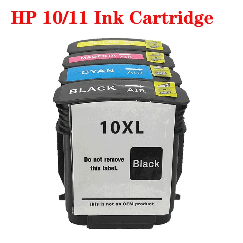 Compatibile Per Cartuccia D'Inchiostro Hp 10 11 Hp Designjet 500 800 K850 1000 1100 1200 2300 Pro K850Dn 9110 9120 Stampante