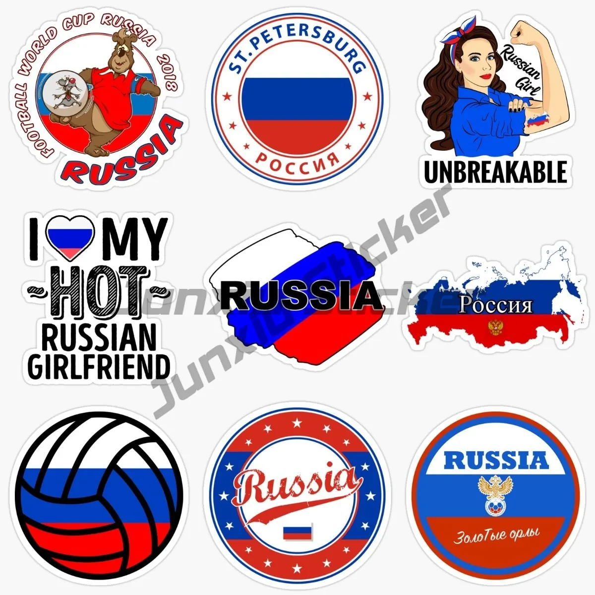 Personalità Russia Flag Map Decal Body Car Sticker Russia Country Code Con Adesivo Bandiera Per Camper Moto Car Bumper Decor