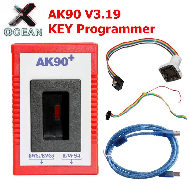 Ak90 Per Bmw Ews Dal 1995-2005 Ultima Versione V3.19 Ak90 Programmatore Chiave Obd2 Copia Chiavi Auto Con Il Miglior Prezzo Ak 90