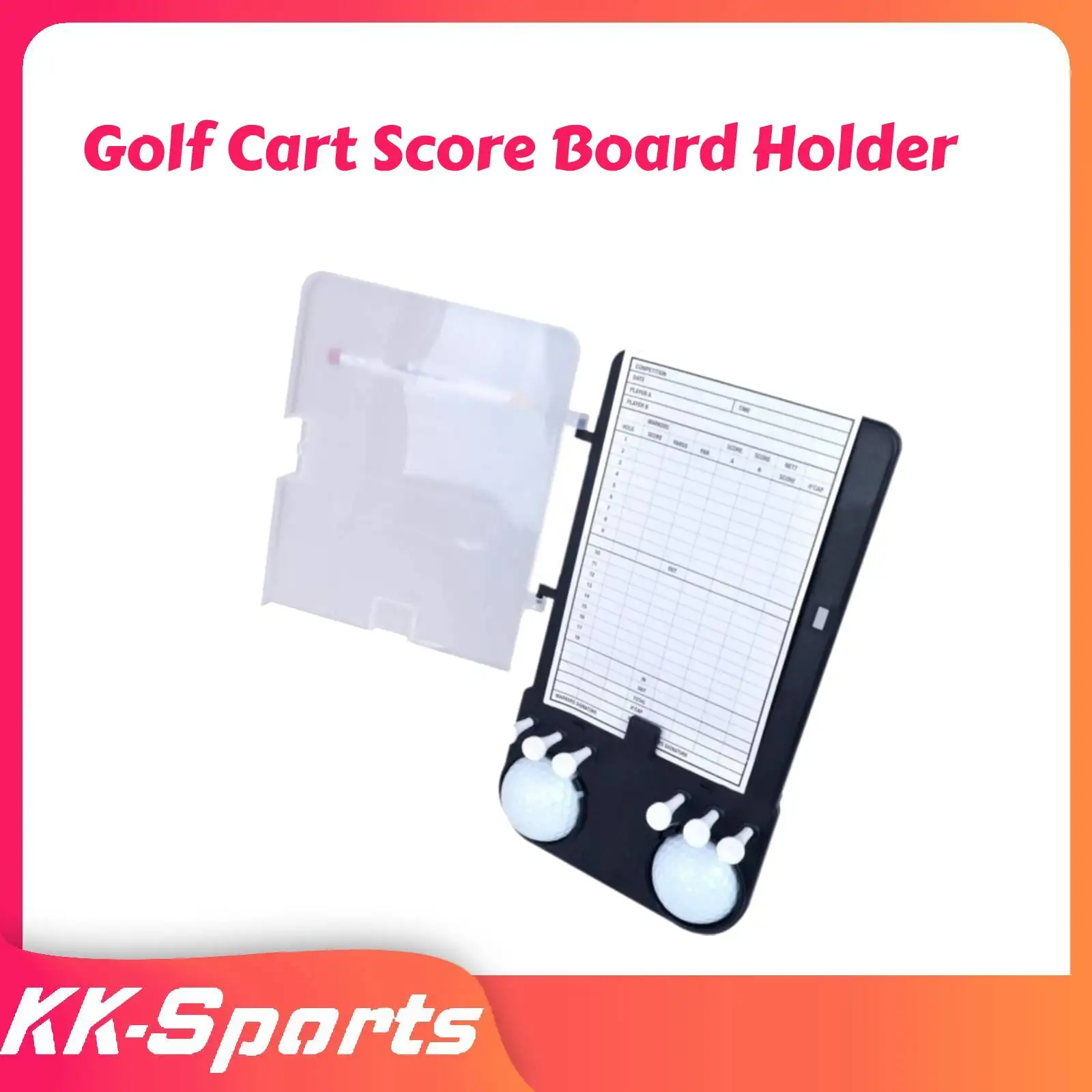 Carrello Da Golf Portatile Segnapunti Segnapunti Foglio Da Corsa Impermeabile Tabellone Segnapunti Da Golf Tabellone Segnapunti Putt Segnapunti/Matita