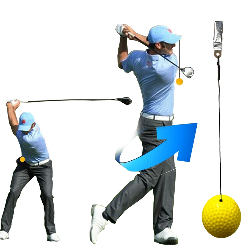Golf Stable Head Training Golf Head Balance Rotation Training Aid Correzione Della Postura Della Testa Accessori Per L'Allenamento Del Golf