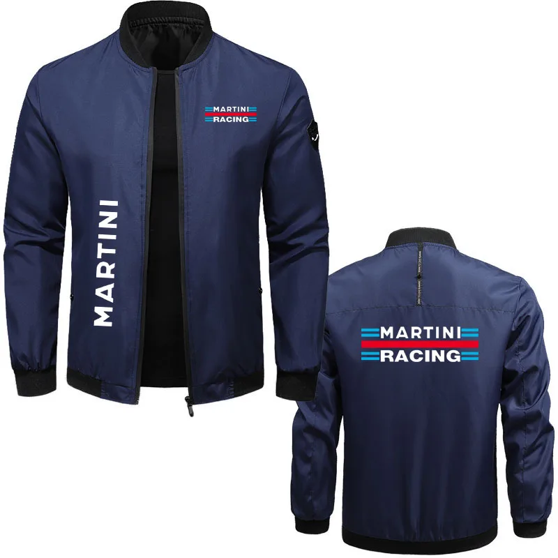 Martini Racing Fashion Casual Jacket Alta Qualità Antivento Comfort Sciolto Primavera Autunno Menswear Nuova Giacca Da Uomo Oversize