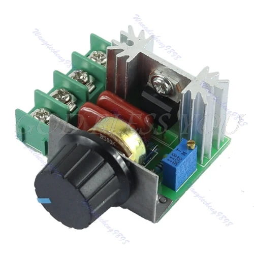 Ac 220V 2000W Scr Regolatore Di Tensione Dimming Regolatore Di Velocità Termostato Commutatore