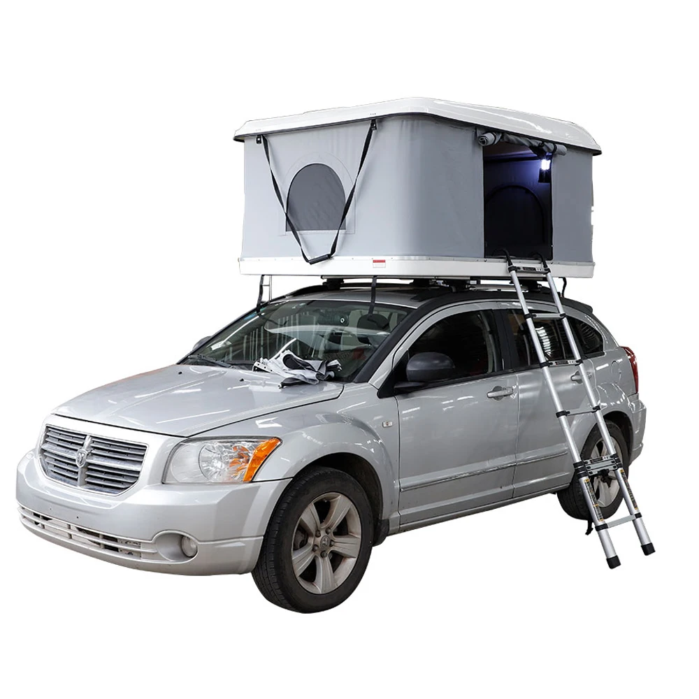 Tenda Da Tetto Con Guscio Rigido In Fibra Di Vetro Pop Camion Automatico Camper Zelt Dachzelt Tenda Da Tetto Rigida