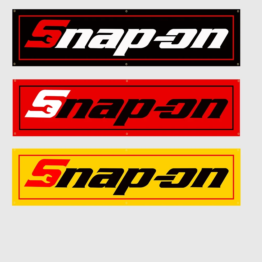 Zxbanner 60*240 Snap On Professional Car Tools Banner Decorazione D'Interni Auto Da Corsa Arazzo Bandiera