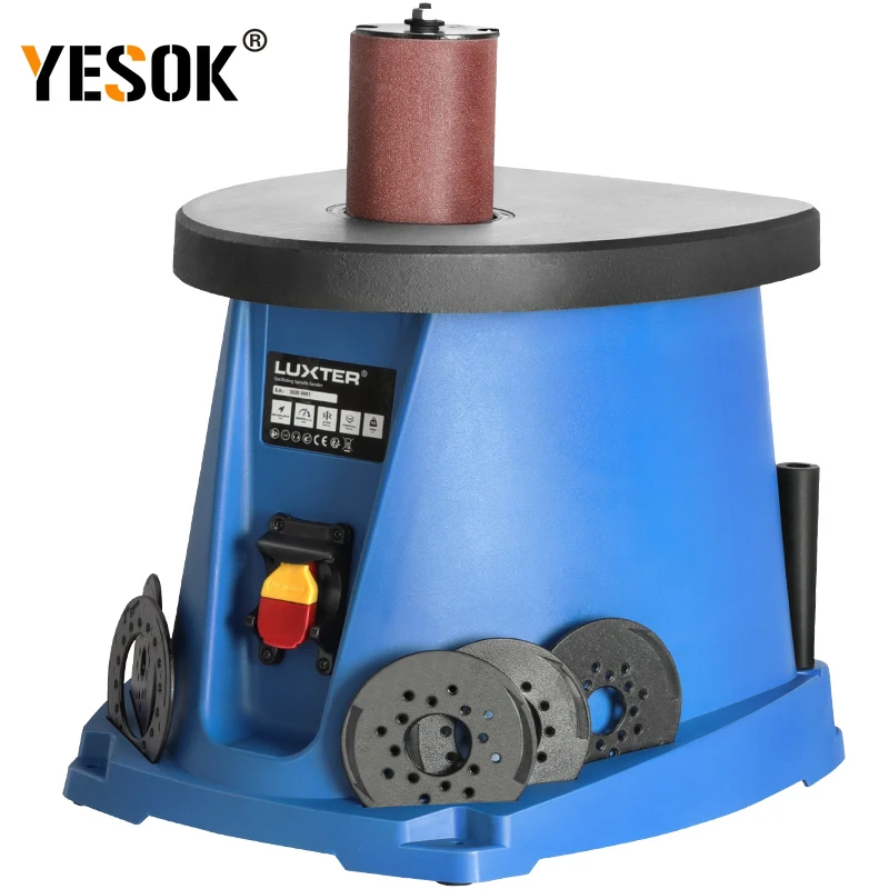 14 Pollici Desktop Sand Column Machine Shaft Sand Machine Belt Machine Sand Stick Machine Levigatrice Per La Lavorazione Del Legno Lucidata