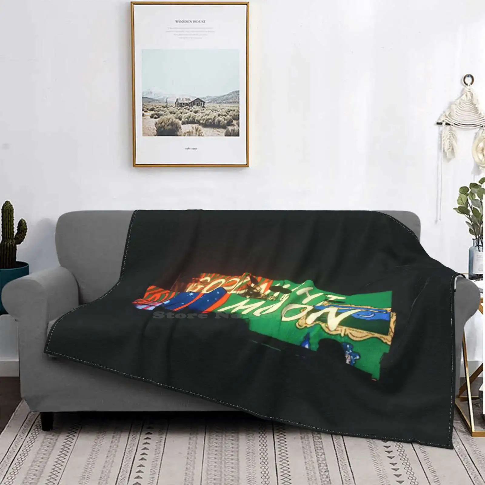 Lany Goodnight Moon Closing Trend Style Funny Fashion Soft Throw Coperta Lany Lany Concert Paul Jason Klein Lany Lany Concert