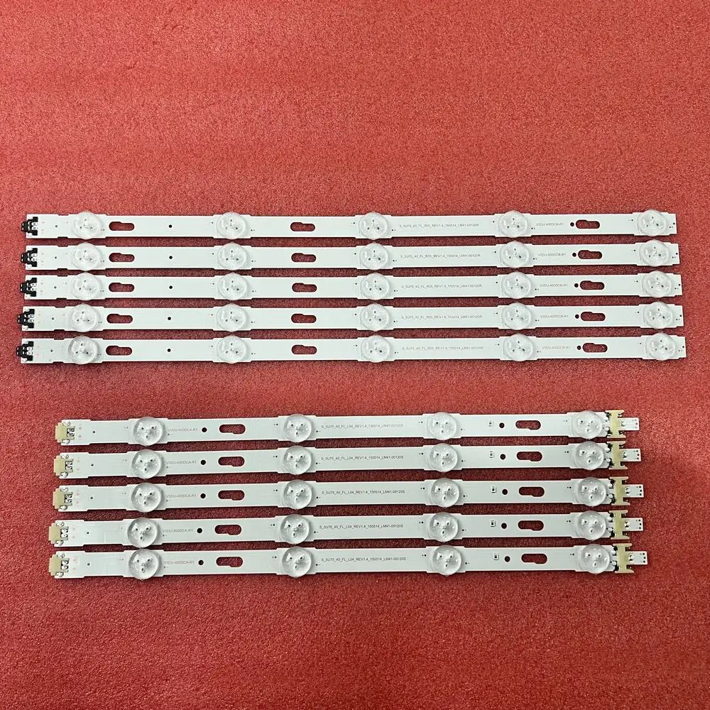 Striscia Di Retroilluminazione A Led Per Samsung Bn96-34791A 34792A Ue40Ju7000U Ue40Ju6100K Ue40Ju6060K Ue40Ju6050U Ue40Ju6000W Ue40Ju6000K