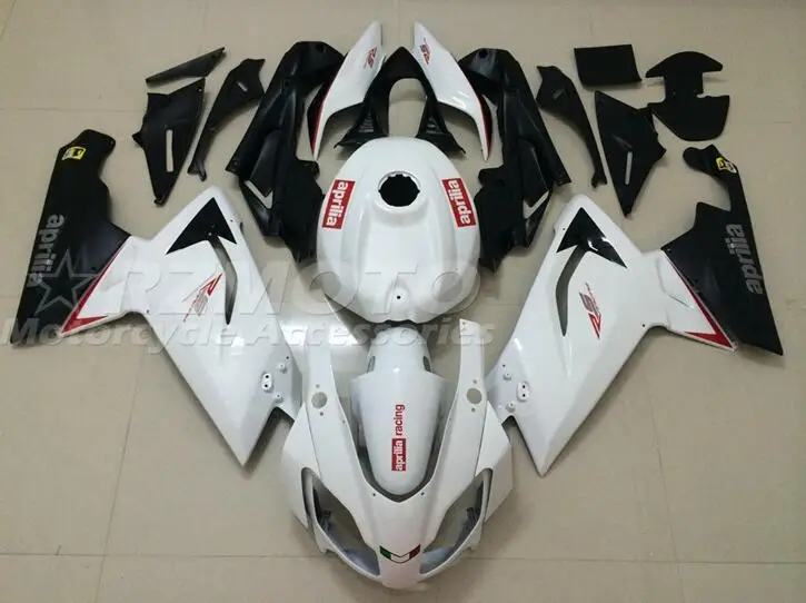 Kit Carene Per Stampi Ad Iniezione 4 Regali Adatto Per Aprilia Rs125 06 07 08 09 10 11 Rs 125 2006 2010 2011 Set Carrozzeria Bianco Personalizzato