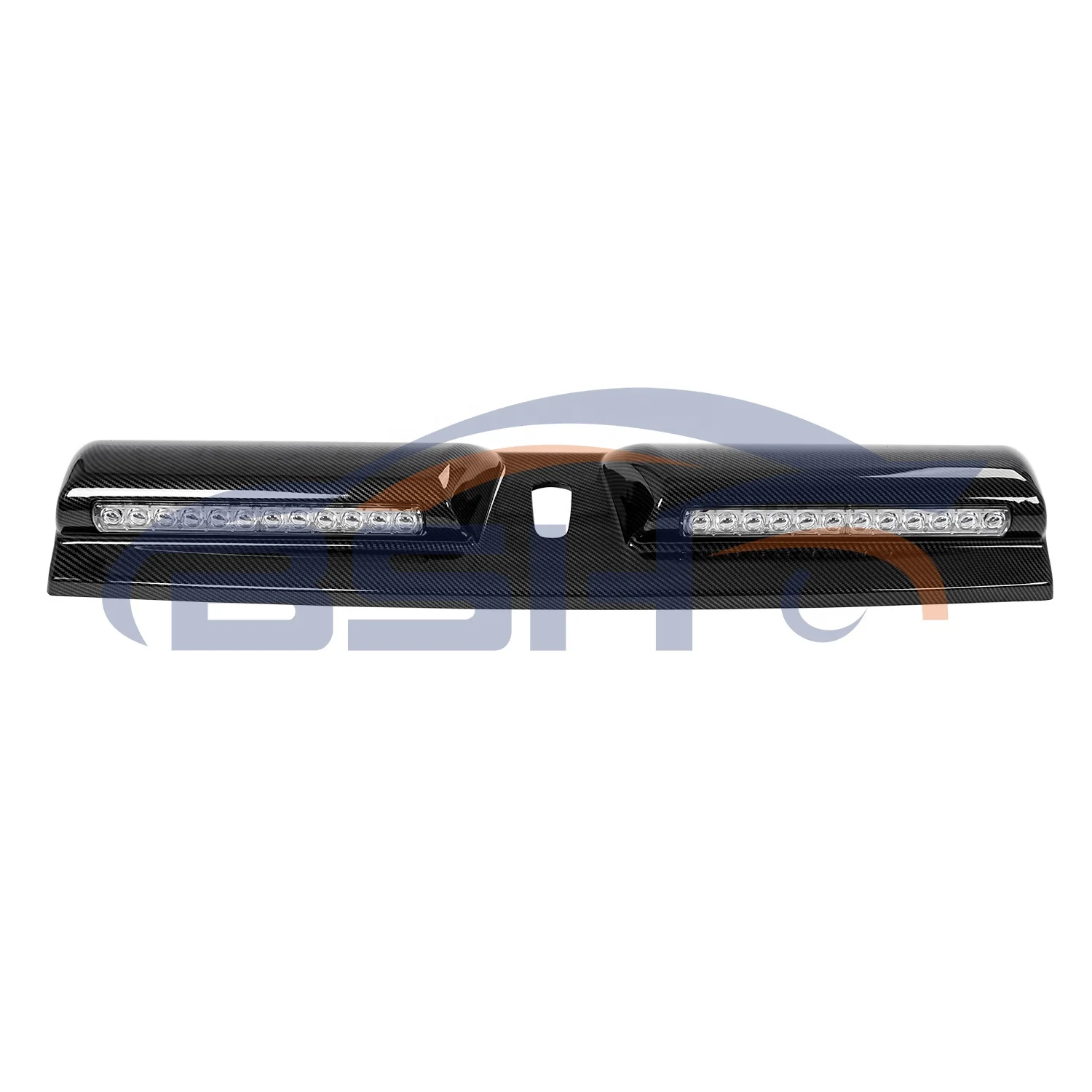 Top Roof Offroad Led Carbon Look Portapacchi Off-Road Adventure Luce Antiappannamento Per Toyota Hilux Roof Light Bar Pod