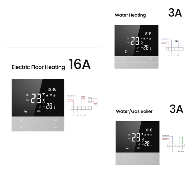 Tuya Wifi Smart Termostato Regolatore Di Temperatura Per Google Home Alexa