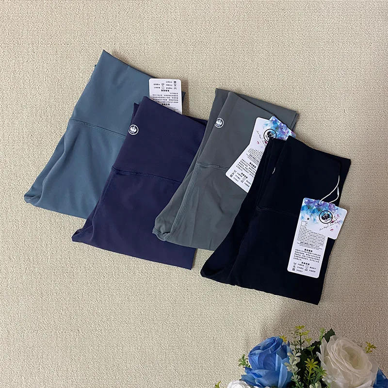 Qumor Yoga Pants Donna Capris Cropped Leggings Sport Girl Gym Pants Tummy Control Jogging Collant Femminile Fitness Trouers
