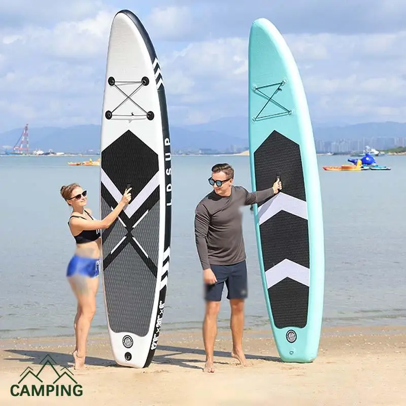 320X76X15Cm Gonfiabile Stand Up Paddle Board Tavola Da Surf Single Boat Kayak Surfing Kit Water Stand Up Paddle Board