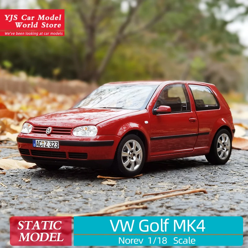 Norev 1:18 Volkswagen Golf Quarta Generazione Mk4 Classic Car Alloy Car Model Collection Display Pezzi Regalo