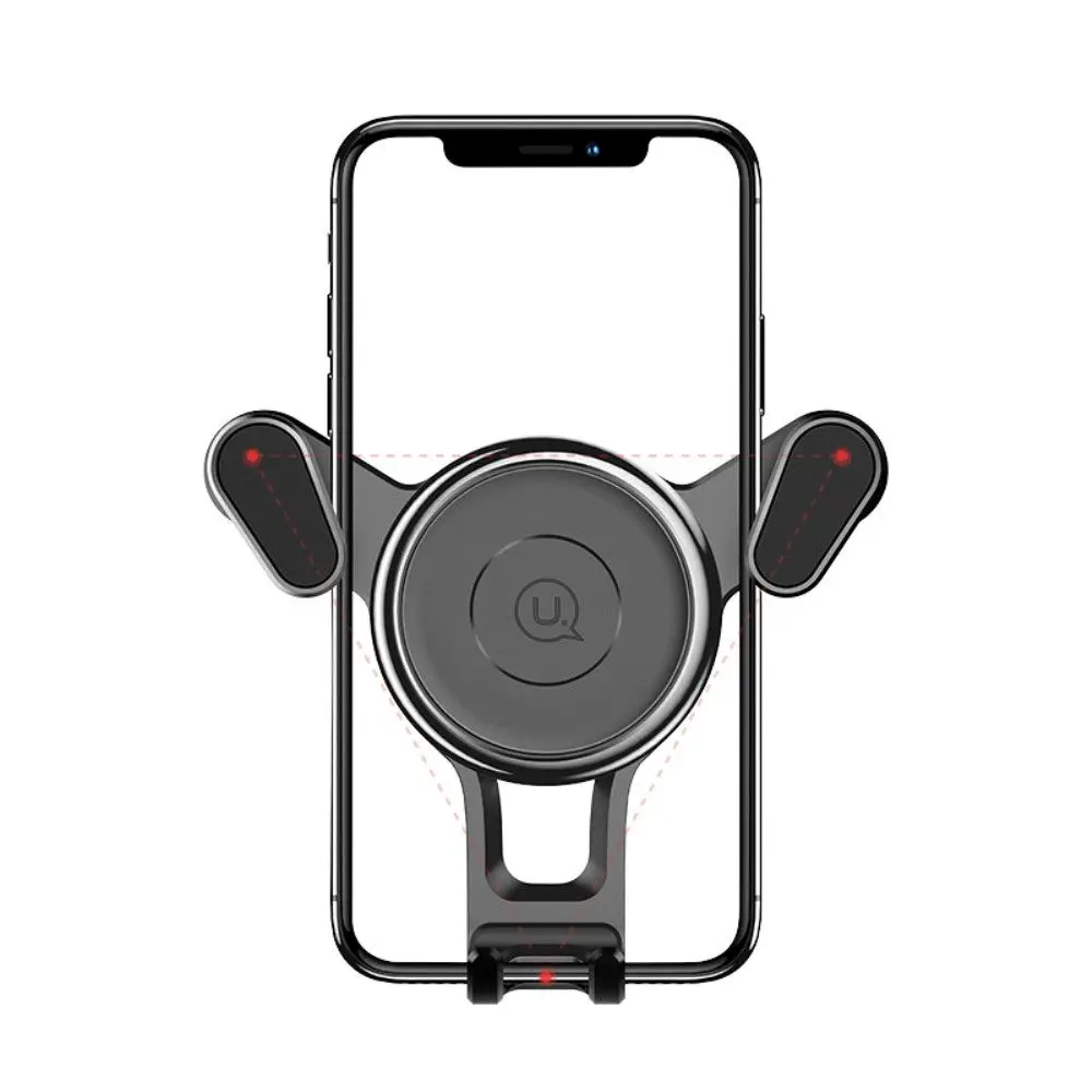 Triangulate Support Rotating Universal With Clip For Ventilation Grille Car For Wiko View 2 Go (2018)