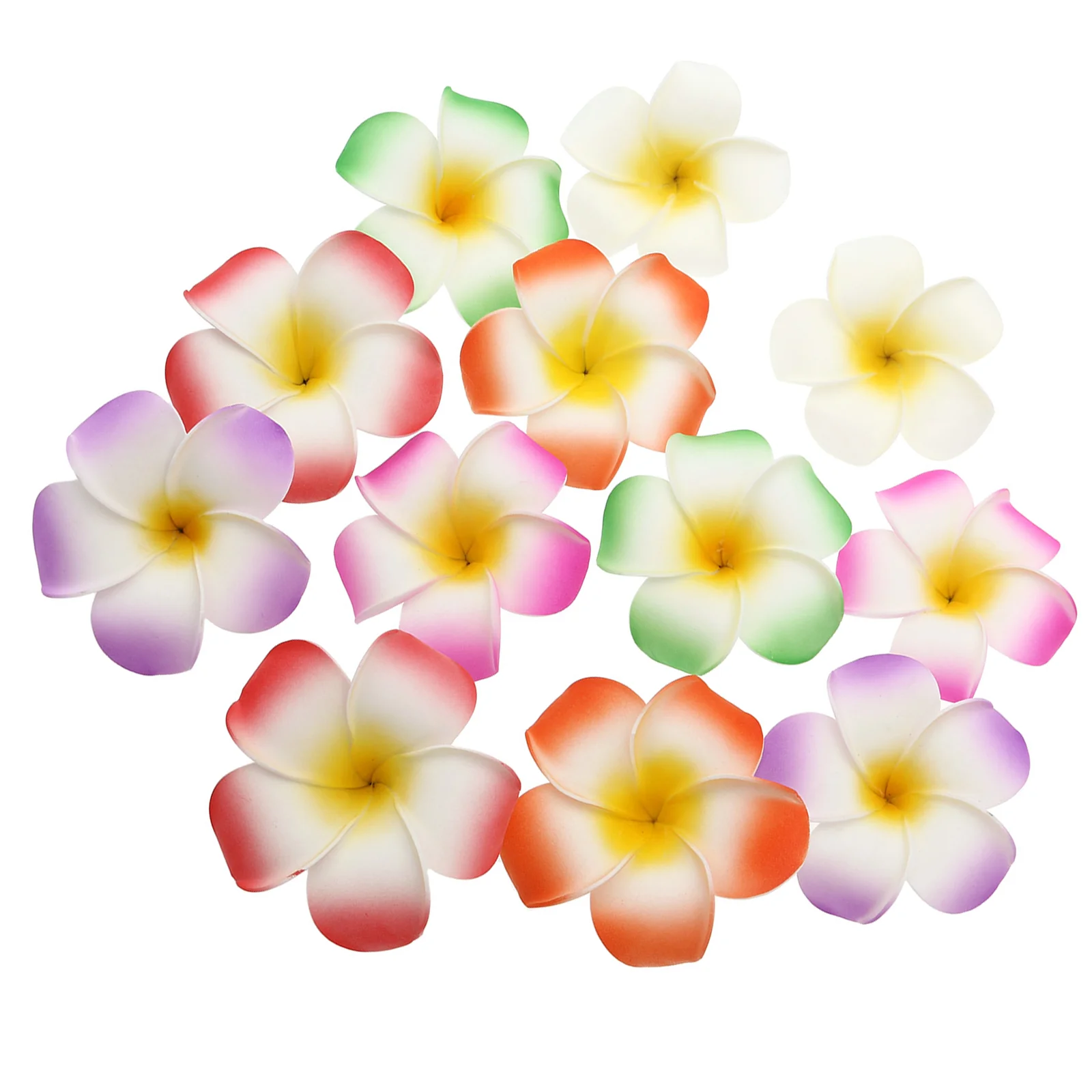 12 3 5 Pollici Hawaii Plumeria Flower Hair Clips Flower Hair Barrettes Plumeria Flower Clips Per Tropical Beach Party Wedding