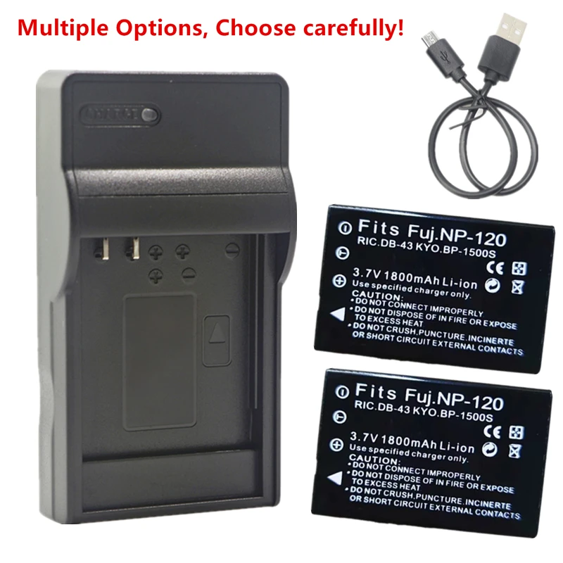 Np-120 Batteria O Caricabatterie Per Fujifilm Finepix 603 F10 F10 Zoom F11 F11 Zoom M603 M603 Zoom