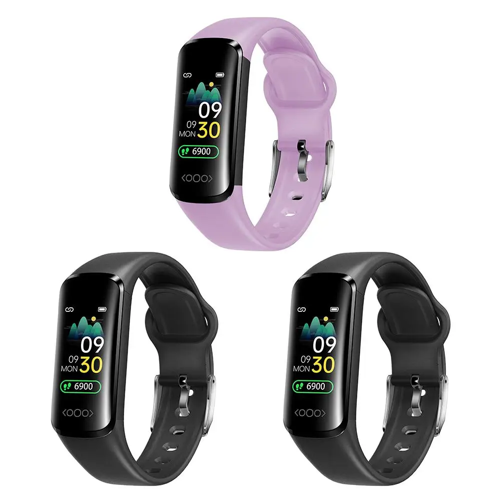 Tk30 Smart Watch 0.96 In Schermo Ips Monitoraggio Della Glicemia Non Invasivo Braccialetto Sportivo Fitness Ip68 Impermeabile Per Android Ios