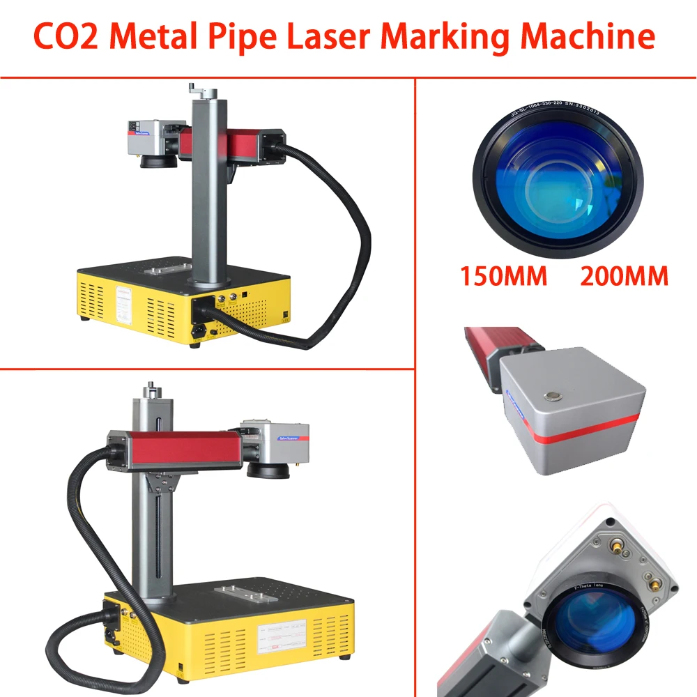 2023 New Davi Ly Co2 Metal Pipe Macchina Per Incidere Di Marcatura Laser 40W 60W Desktop Per Legno Acrilico Pelle Carta Velocità Veloce