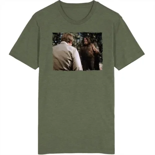 The Six Million Dollar Man Secret Of Bigfoot T Shirt Maniche Lunghe O Corte