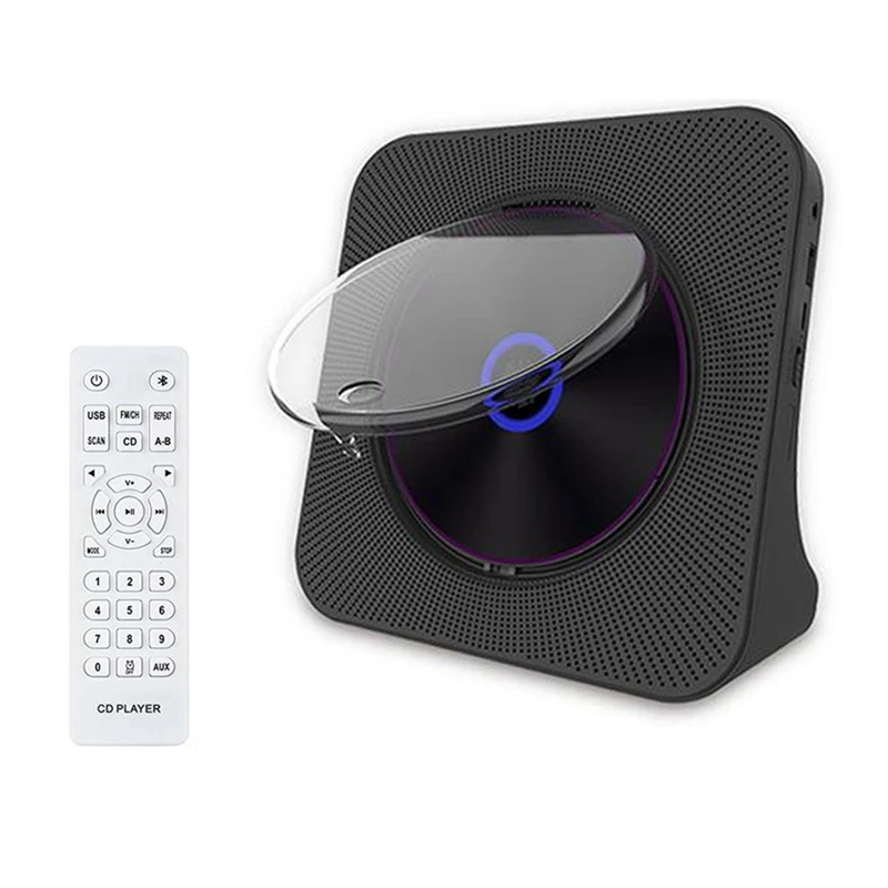 Le Migliori Offerte Lettore Cd Portatile Radio Fm Montaggio A Parete Lettore Di Dischi Musicali Audio Retrò Lettore Video Bluetooth Per Tablet Telefon