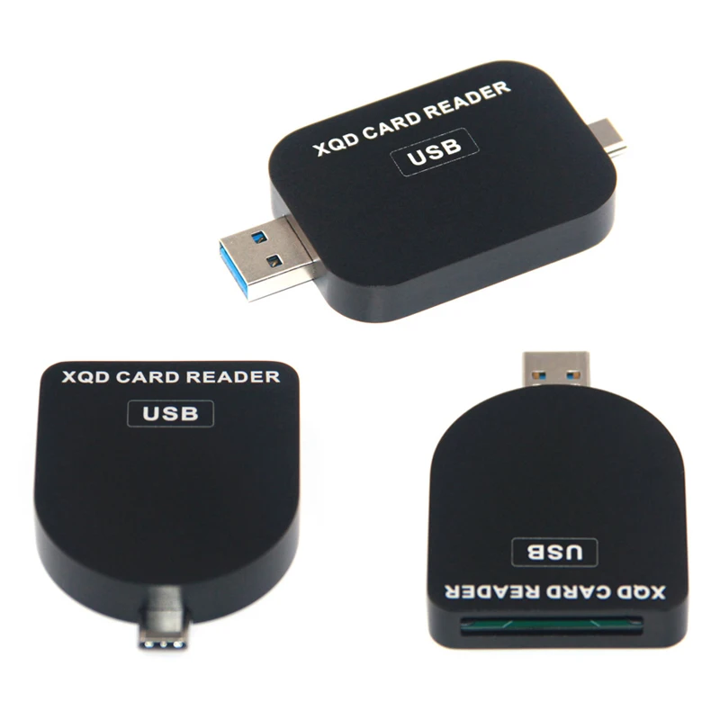 Adattatore Lettore Di Schede Di Xqd Usb3.0 Tipo A E Di Tipo C & Typ-A + Tipo-C Ad Alta Velocità Di Trasmissione Per La Nikon D4/D5/D500 Per Sony Xqd M