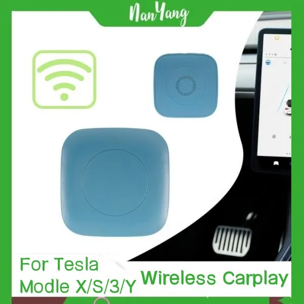 Adattatore Carplay Wireless Modello 3 Y X S Per Tesla Apple Carplay Box Supporto Wireless Android Auto/Carlife