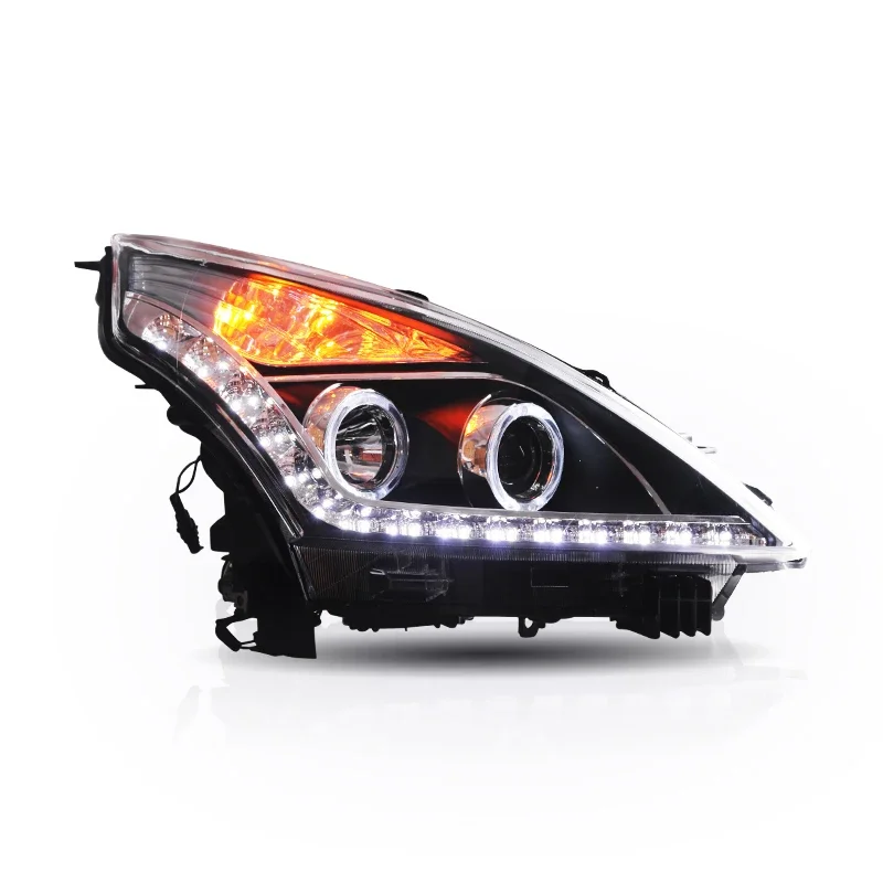Vland Factory Front Car Lamp 2008 2009 2010 2011 2012 Head Light Angel Eye Headlights For Nissan Teana Head Lamp