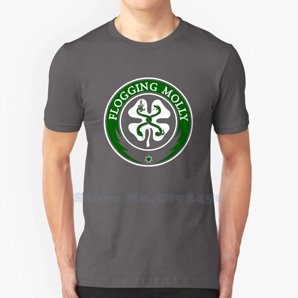 Merchandise Ufficiale Di Flogging Molly Music Punk Band 100% Cotone T-Shirt Uomo E Donna