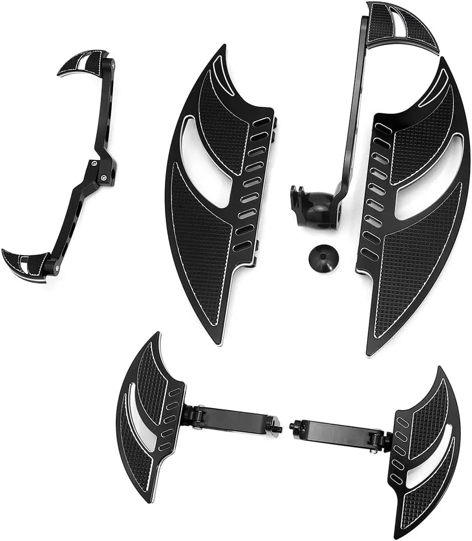 Accessori Moto Blade Floorboards Gear Brake Shifter Leve Pedane Per 2014-Up Harley Poggiapiedi