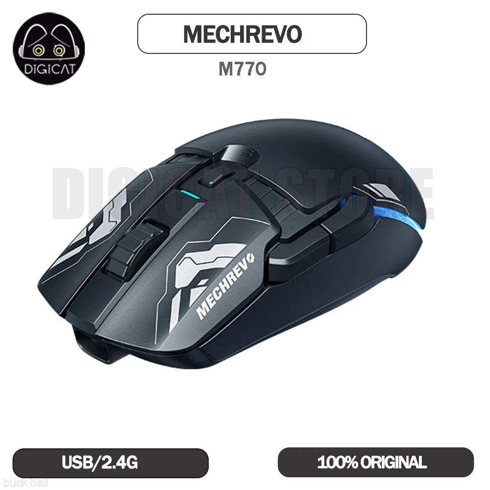 Mechrevo M770 Mouse Gamer Usb 2.4G Mouse Wireless Rgb Mouse Regolabile Leggero 26000Dpi Per Regali Mouse Mac/Win