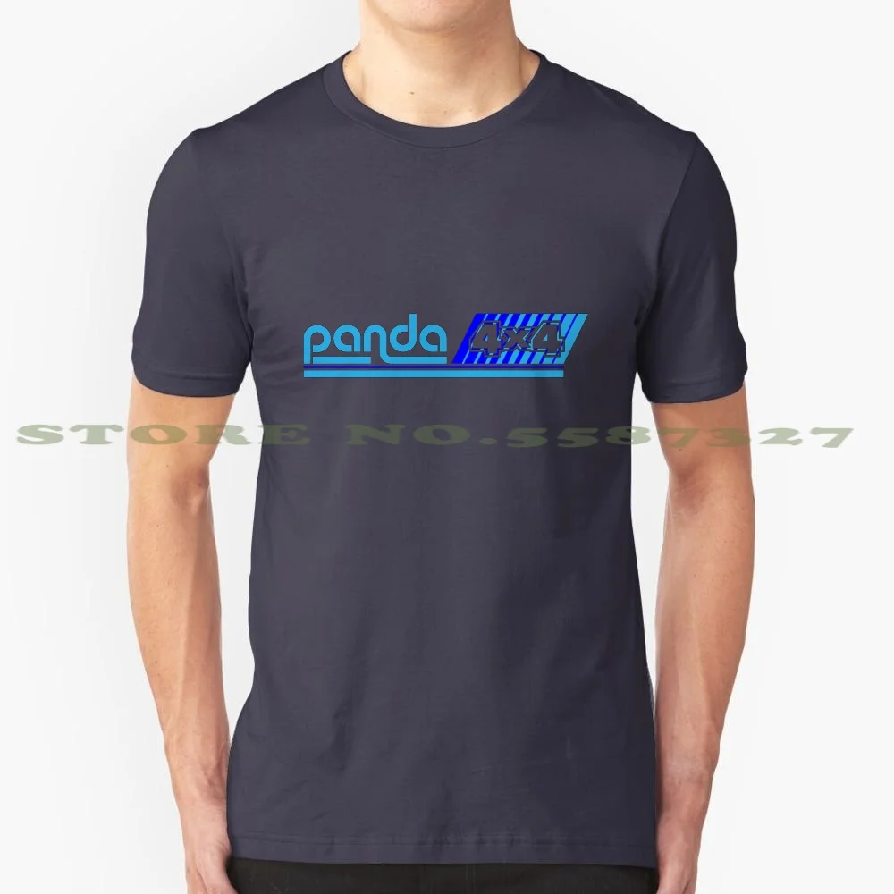 The Little 4X4 Fashion Vintage Tshirt Magliette Italia Italian Panda Fiat Panda 4X4 Offload