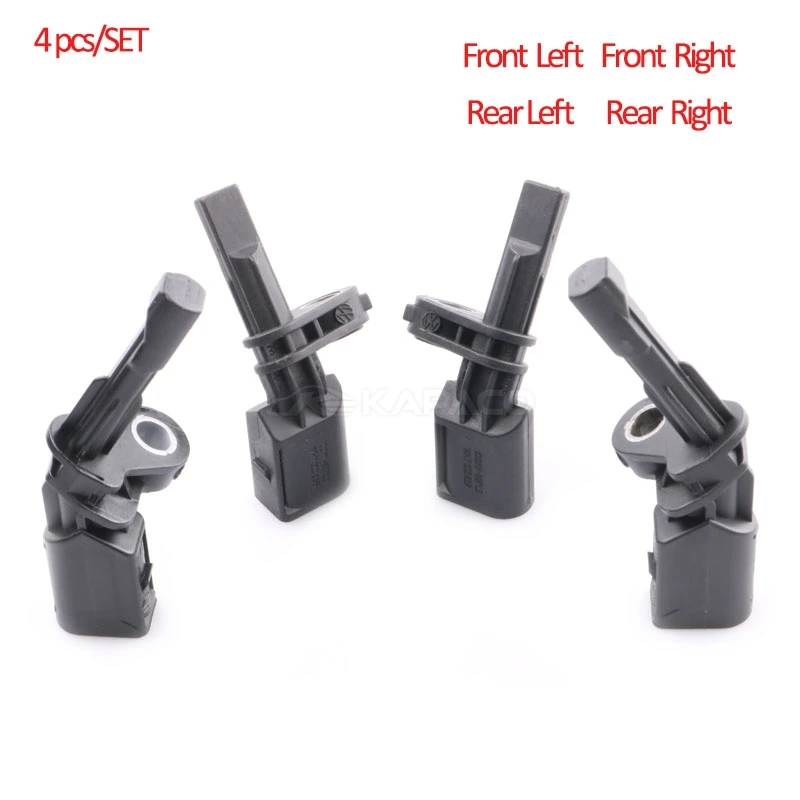 4Pcs Wht 003 860 Wht 003 861 Wht 003 862 Wht 003 863 Abs Sensore Di Velocità Della Ruota Per Audi A2 Vw Volkswagen Polo 6R 9N