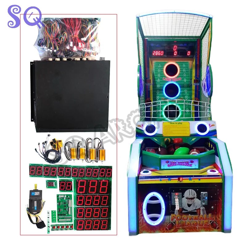 Arcade A Gettoni Rugby Shooting Game Cabinet Kit Fai Da Te Calcio Lancio Sport Simulazione Arcade Game Machine