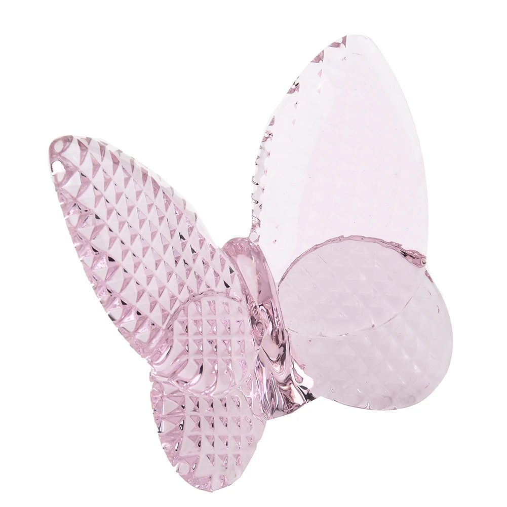 Cristallo Di Vetro Lucky Butterfly Butterfly Strass Vibranti Con Ornamenti Di Colore Brillante Home Garden Decore Art Craft Ornament