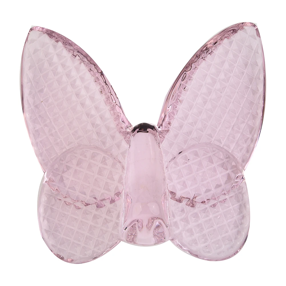 Cristallo Di Vetro Lucky Butterfly Butterfly Strass Vibranti Con Ornamenti Di Colore Brillante Home Garden Decore Art Craft Ornament