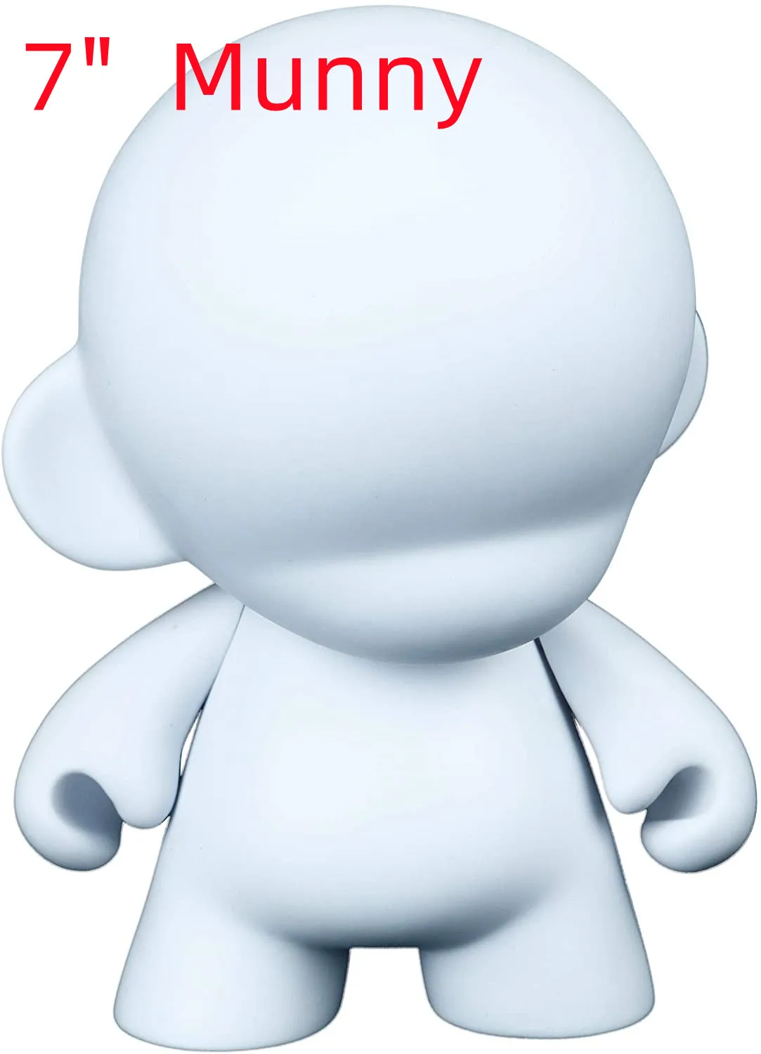 7 "5Pcs Kidrobot Munny Fai Da Te Giocattoli Per Bambini Per Studenti D'Arte Bambole Bianche Fai Da Te Vinile Arte Figura Giocattolo Per Ragazzi Access