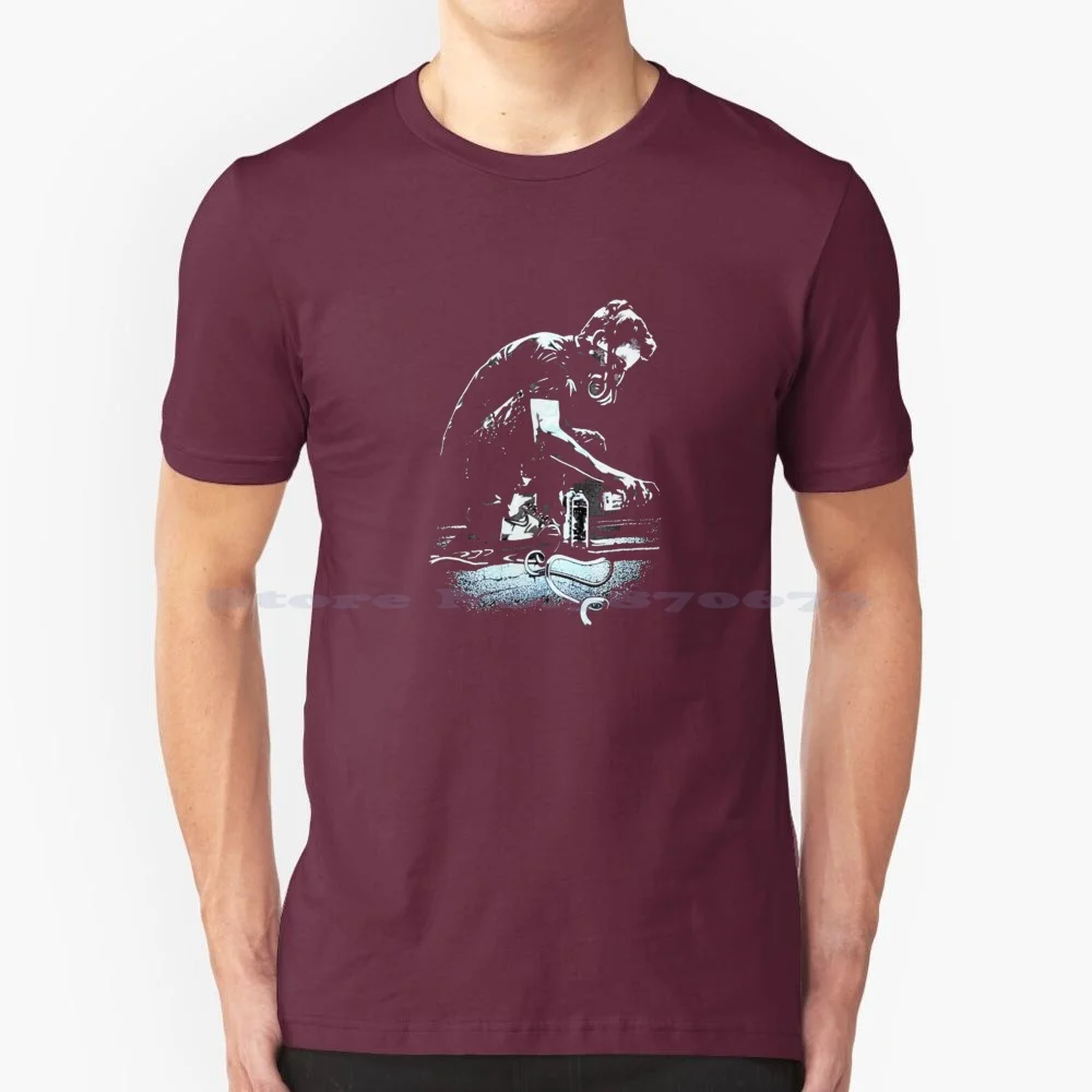 Shadow Paint T Shirt 100% Cotone Tee Manica Lunga Trend Best Seller Logo Stuff Chester Bennington Blu Light Soldiers Of God
