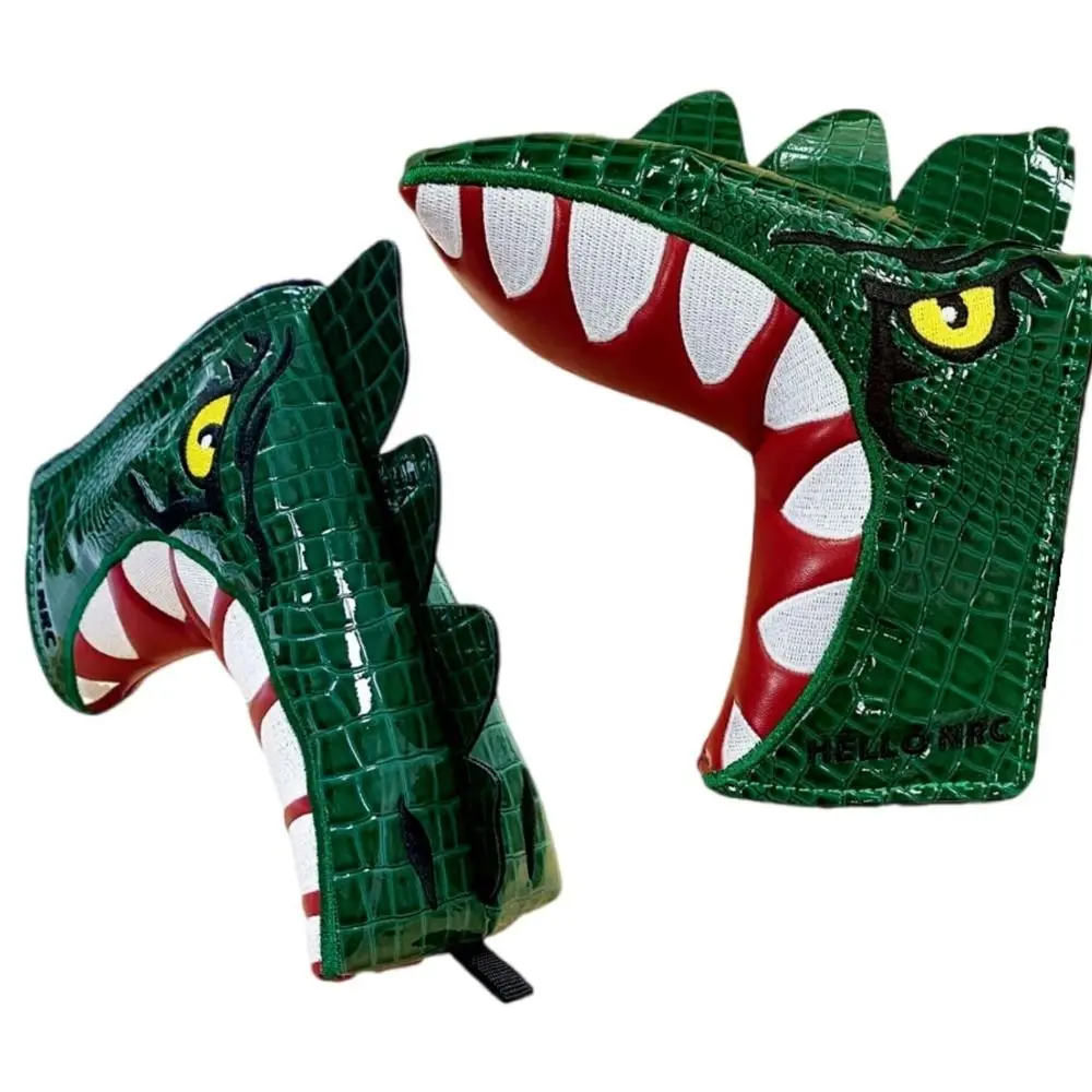 Tyrannosaurus Rex Golf Putter Cover Pu Leather Green Golf Clubs Head Covers Copricapi Protettivi Per Putter A Forma Di I Impermeabili